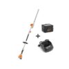 PAQUETE DE INICIO: Podadora de setos con mango telescópico a batería HLA 56 + AK20 + AL101